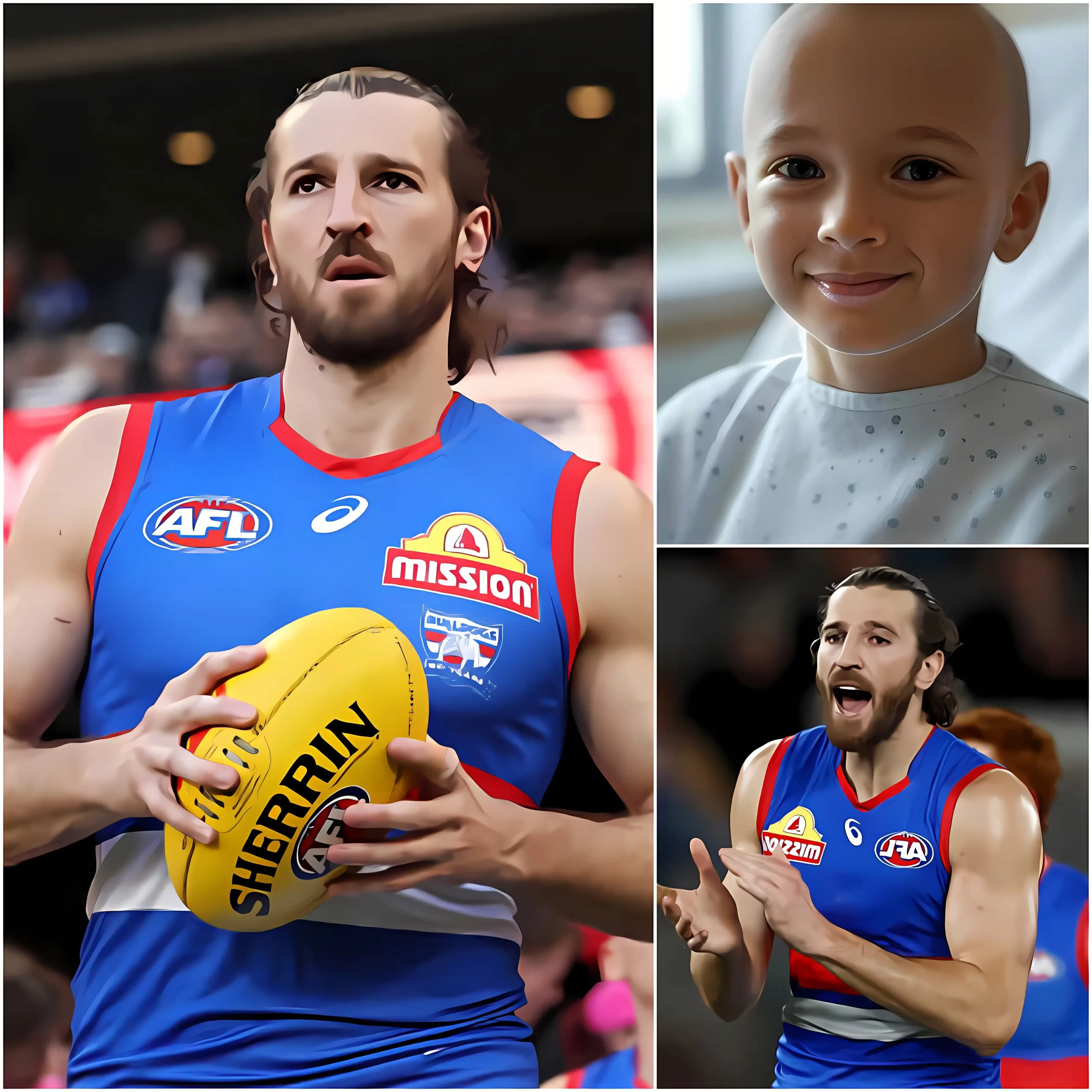 💖 A 7-year-old boy battling a malignant brain tumor expressed his final wish: to call his hero, Marcus Bontempelli. But what Marcus Bontempelli did for the boy went far beyond a simple phone call — it was something much greater, something that left the entire hospital and the boy’s family completely astonished.