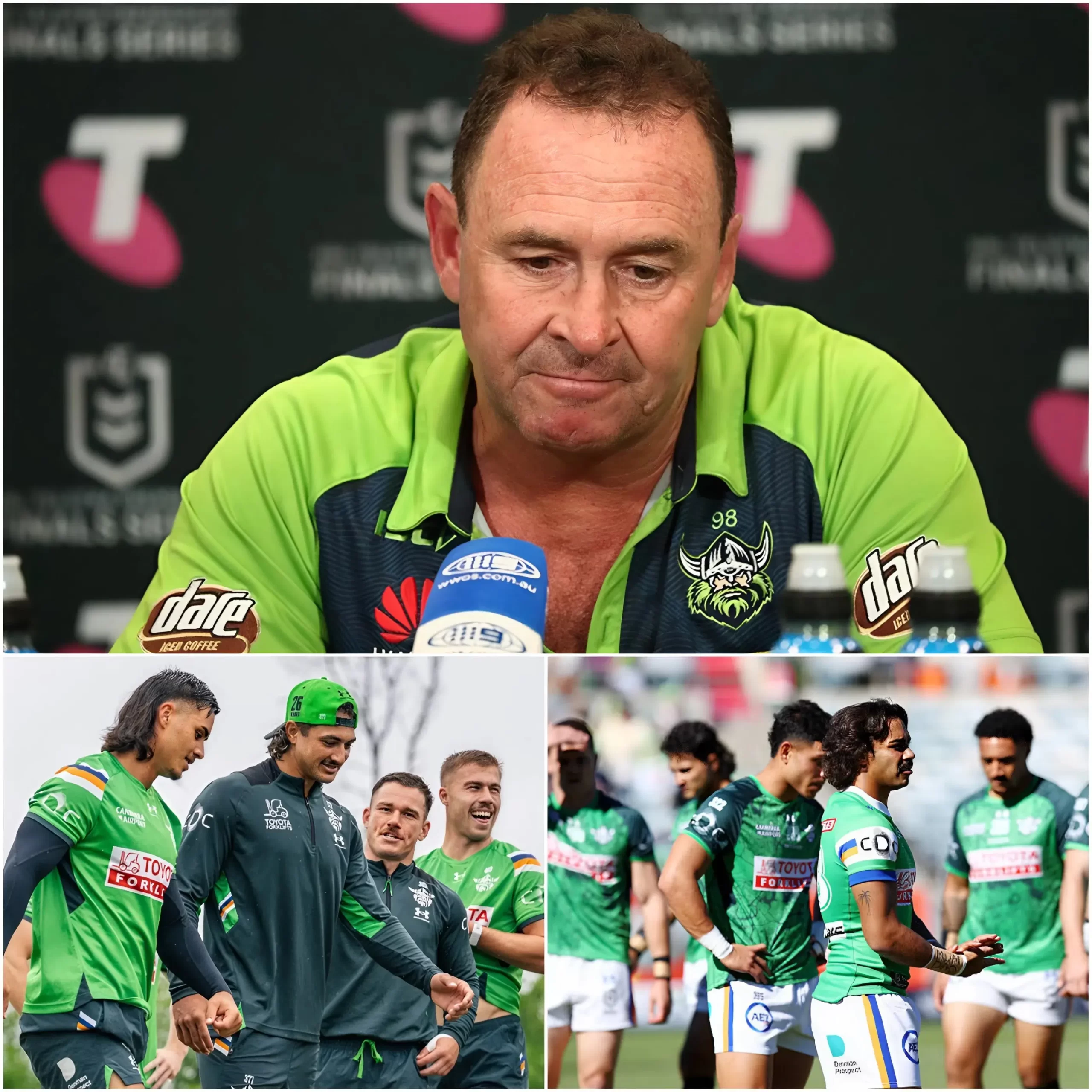 🚨 30 MINUTES AGO: “Right after yesterday’s training session preparing for round 6, he coldly told me that I might leave him and the Canberra Raiders in the upcoming transfer window.”