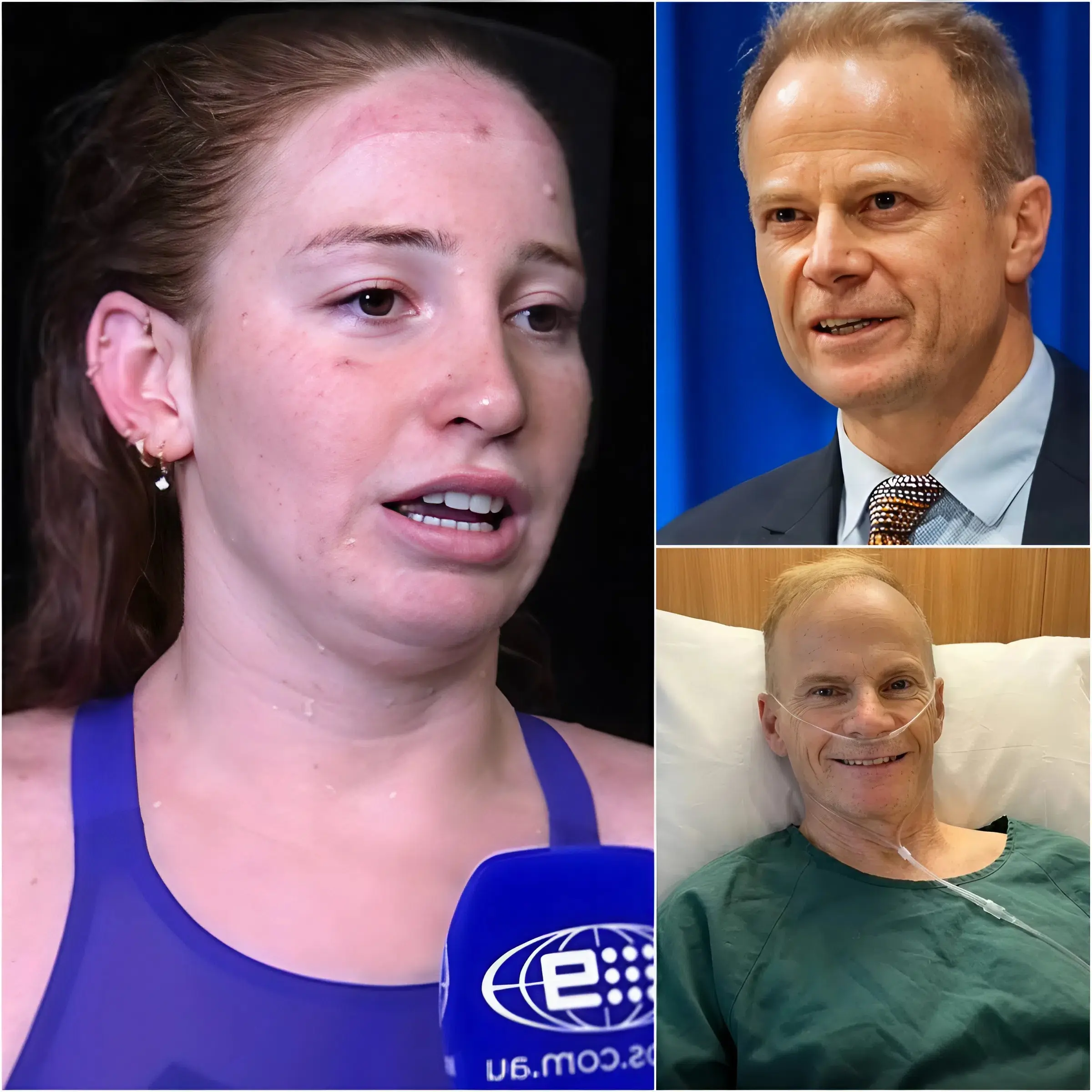 After Receiving The Heartbreaking News About Richard Scolyer, Swimming Star Mollie O’Callaghan Sent Him A Short Message Consisting Of Just Nine Words. Almost Immediately, Richard Scolyer Responded With An Action That Left The Entire World Stunned And Completely Unexpected.