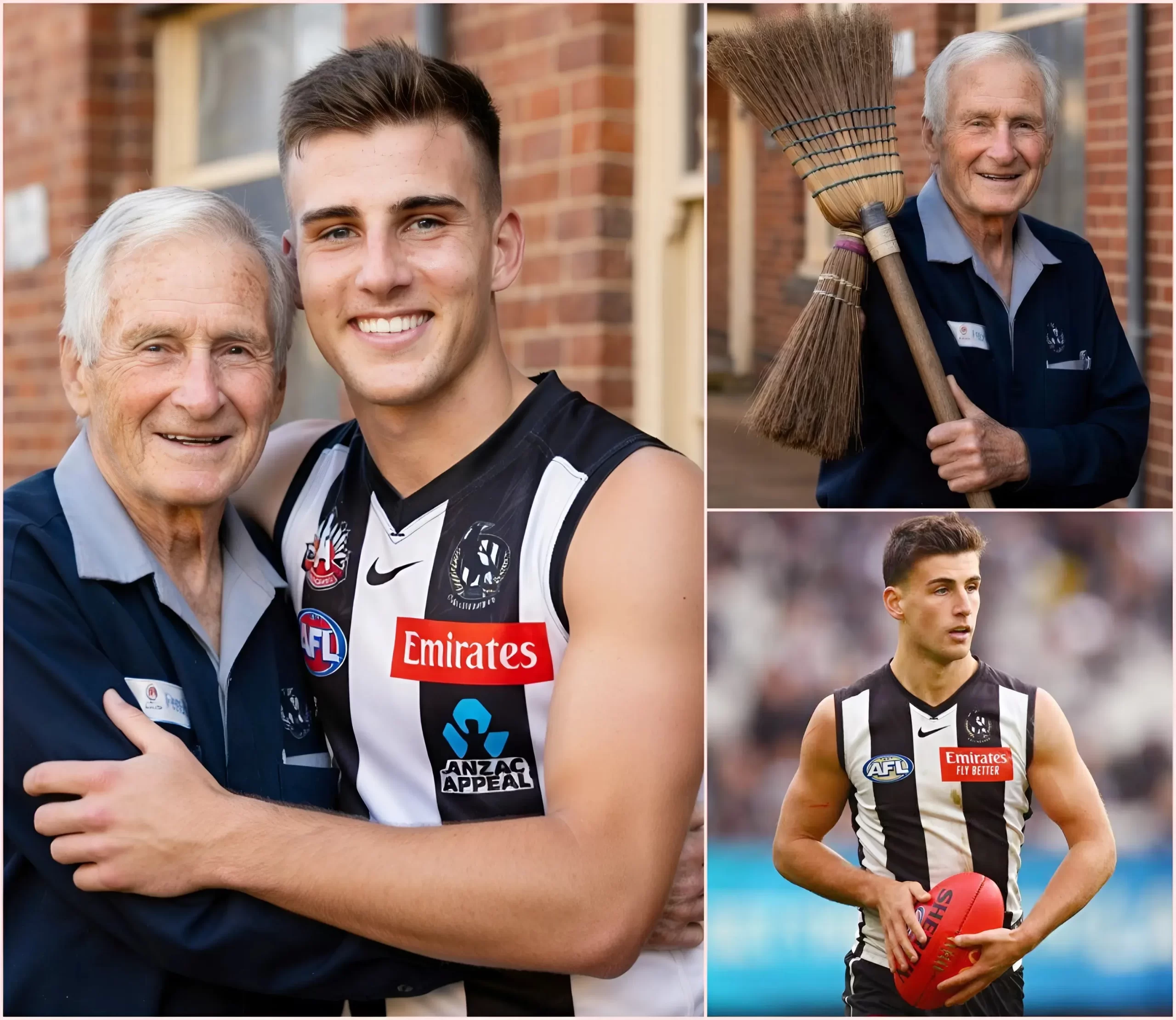 💖🔥 TOUCHING: When Nick Daicos visits his old high school, he is surprised to discover that his beloved janitor, John, is still working to support his family at the age of 79. What Nick Daicos does next not only changes John’s life forever but also amazes the entire school and all of Australia! But what happens next goes far beyond a simple reunion…