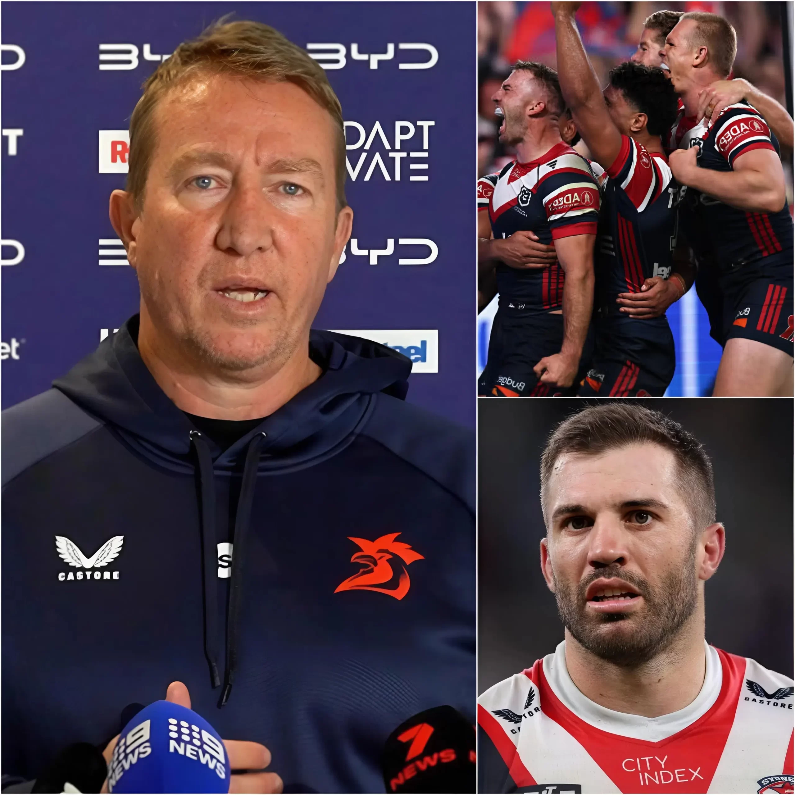 π¨ SHOCKING NEWS: The Sydney Roosters dressing room has been thrown into crisis after two players were immediately suspended for publicly defying head coach Trent Robinson.
