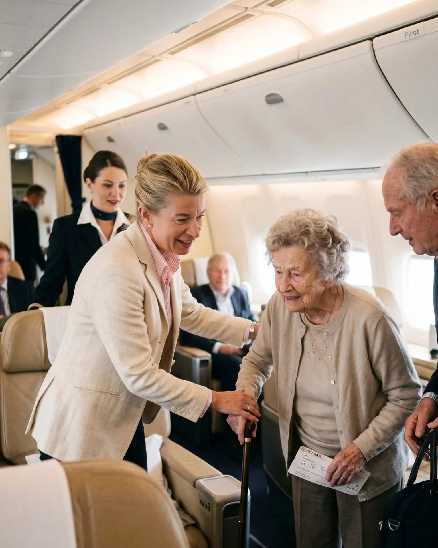 🚨 BREAKING: The media world is buzzing after Katie Hopkins surprised passengers on a commercial flight with an unexpected act of kindness.