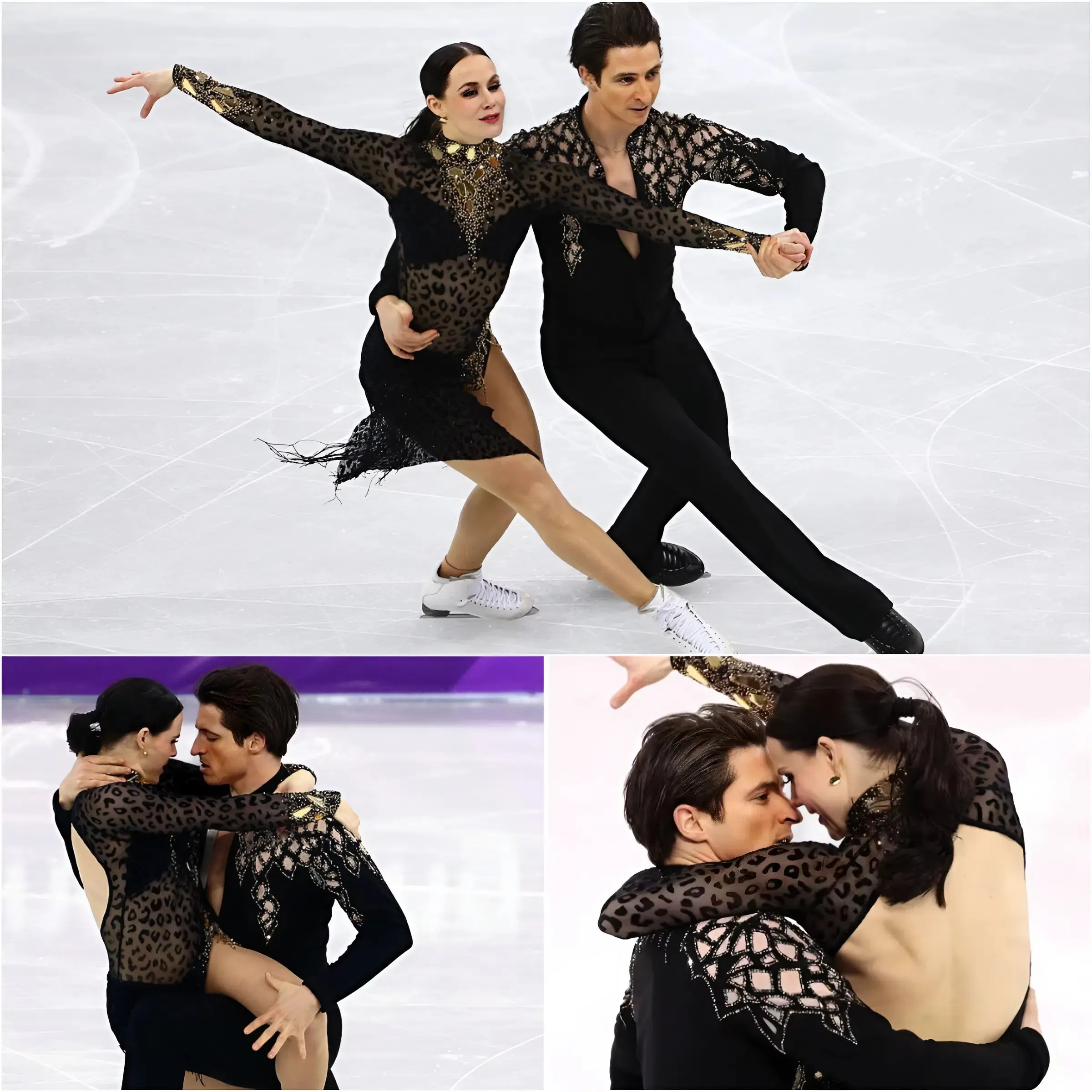 âTHE LIGHTS HIT⌠AND THEY DIDNâT LOOK LIKE DANCERS ANYMORE.â đ¤đĽ At the 2018 Winter Olympics, Tessa Virtue and Scott Moir came back