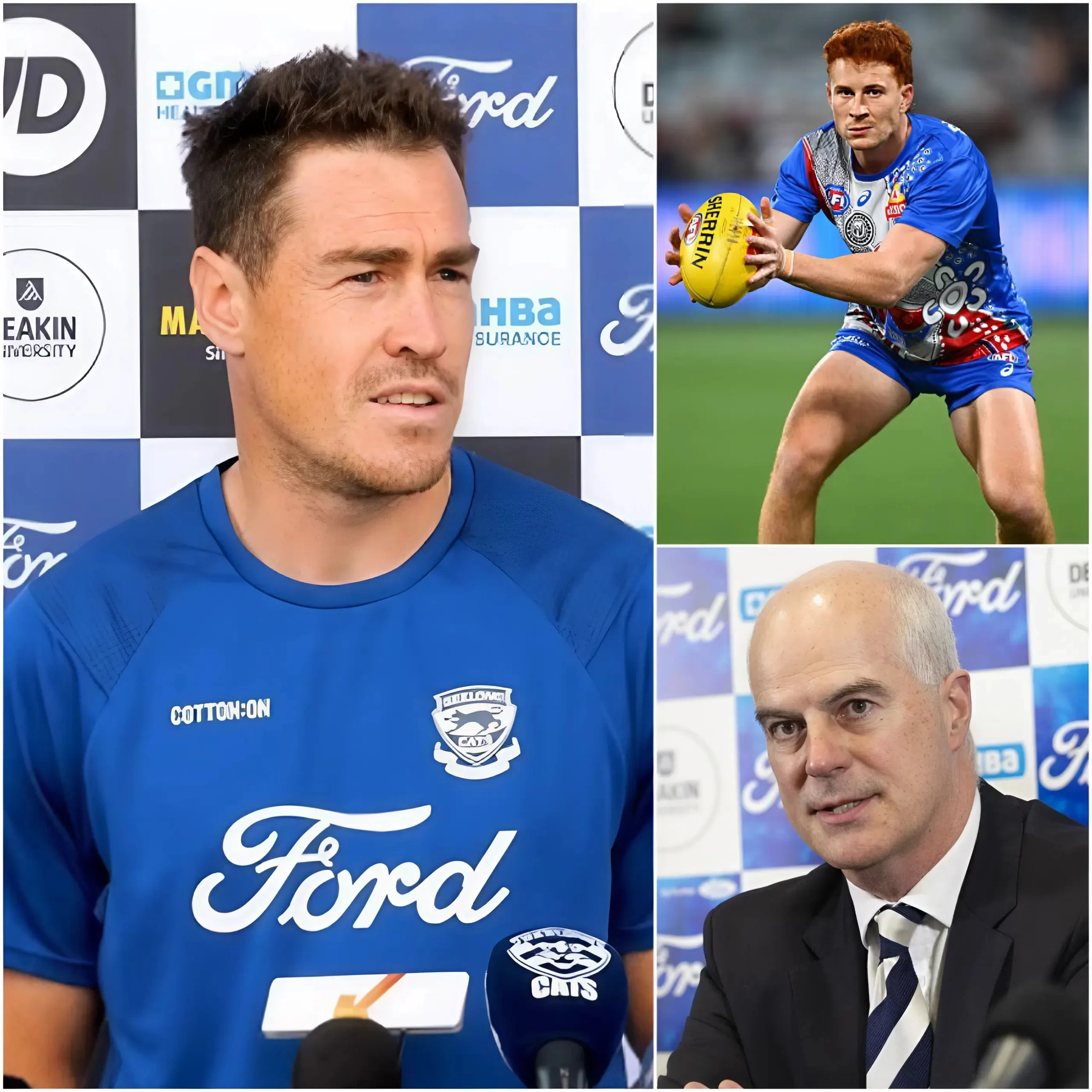 âThis is completely unfair, and today Iâm the victim!â Right after the Geelong Cats crushed the Western Bulldogs 131â56, star forward Jeremy Cameron stunned the AFL world with a âbombshellâ statement in the post-match press conference.