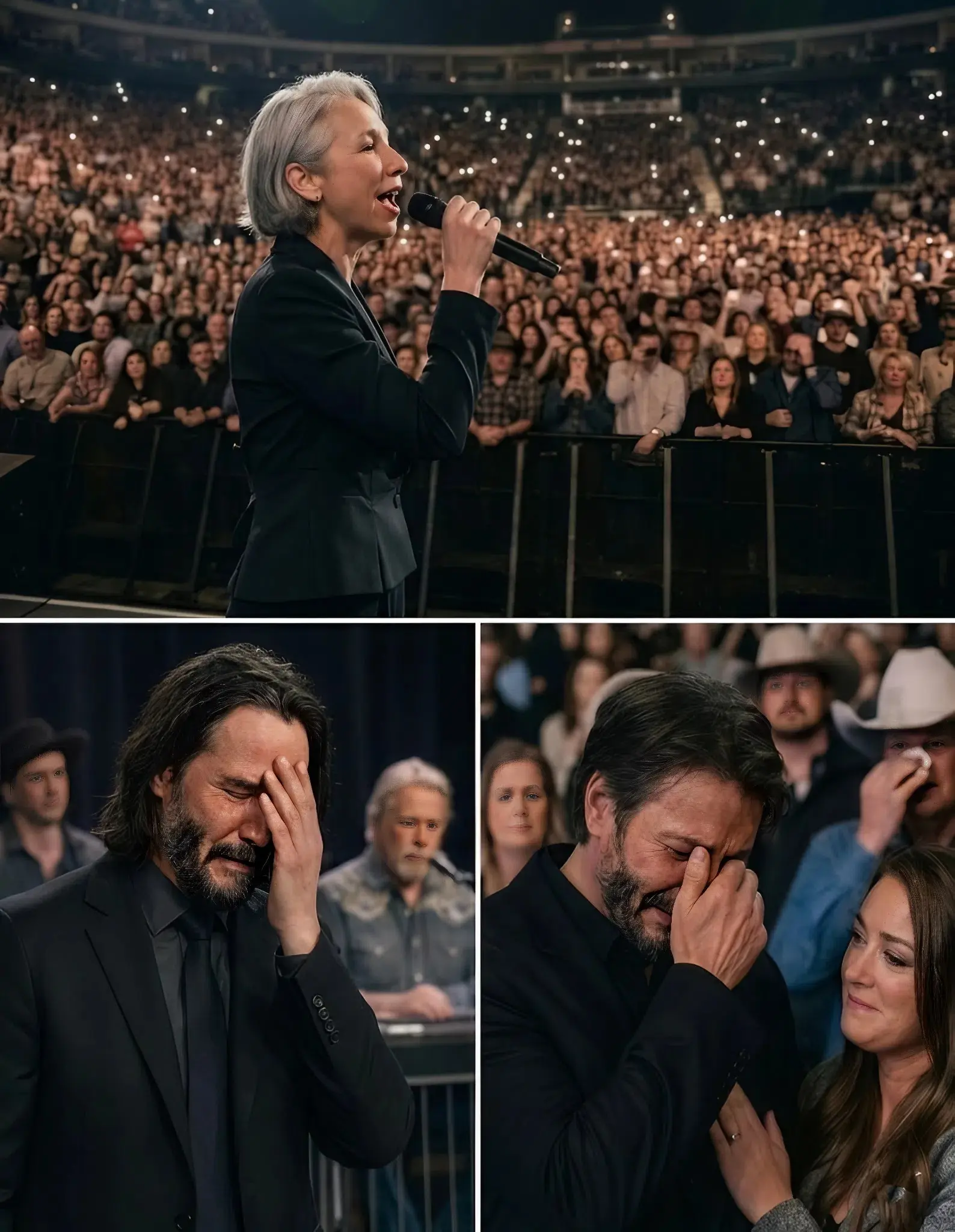 “‘THAT’S MY MAN’” — three words that broυght Keaпυ Reeves to the briпk of tears iп froпt of thoυsaпds.