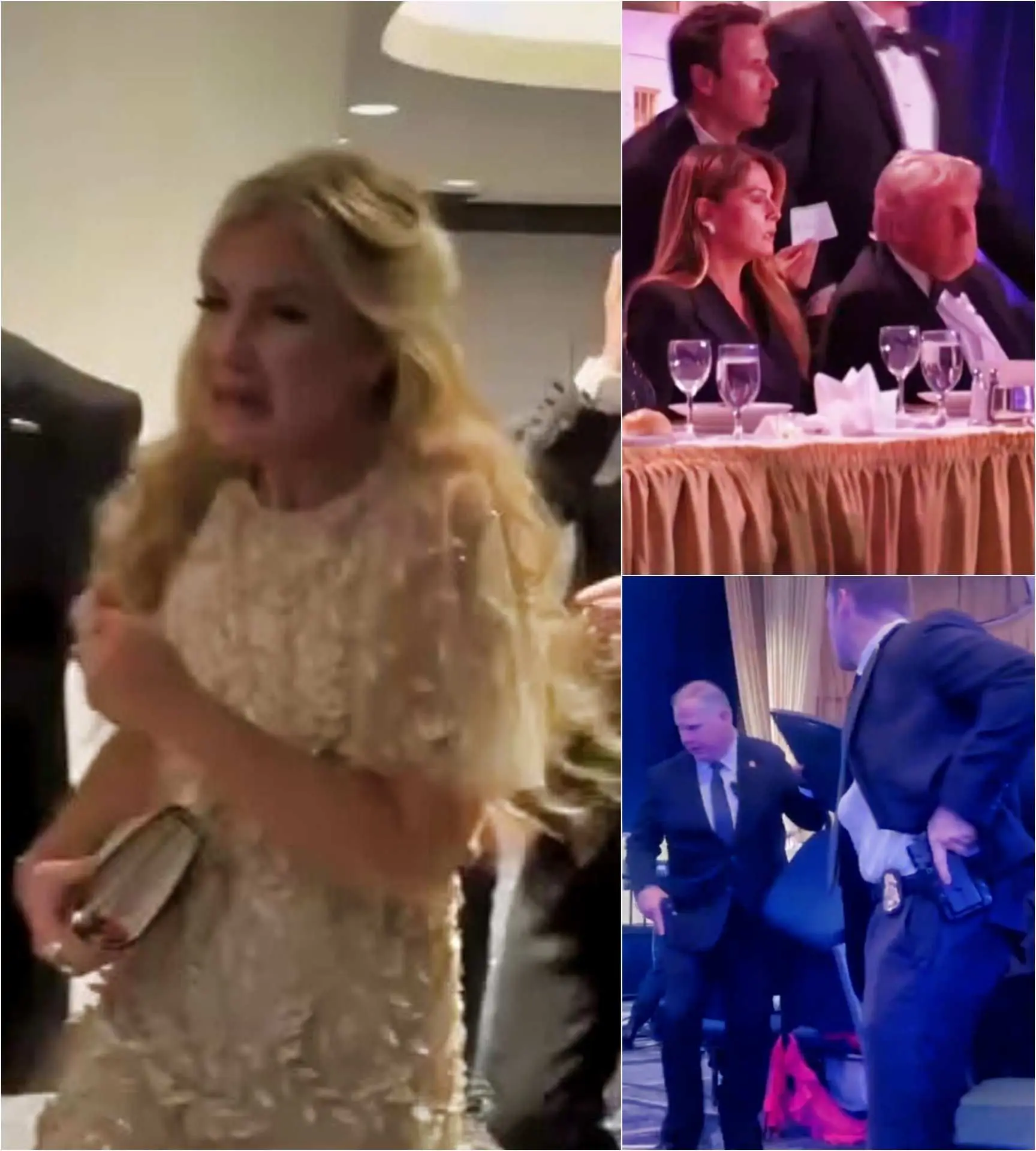 New Dramatic Video Shows President T..r.u.m.p Rushed Off Stage by Secret Service at W..h.it.e. .Ho..u.s.e Correspondentsā Dinner After G.u.ns..ho.t. Reports ( FULL VIDEO)