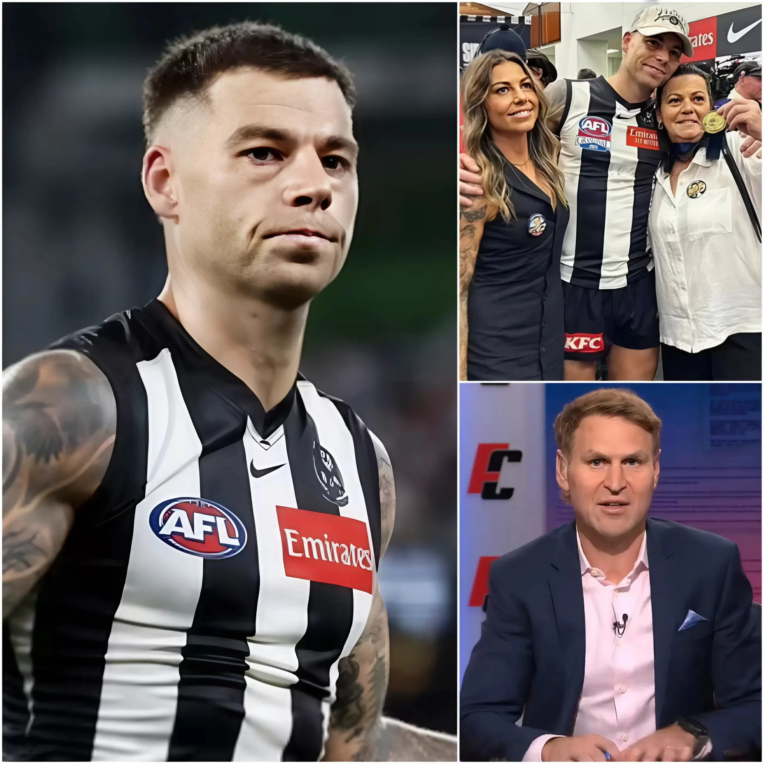 šØ āDONāT DRAG MY FAMILY AND MY COUNTRY INTO YOUR STORY!ā – Jamie Elliott delivered a devastating blow to Kane Cornes at the post-match press conference after the 2026 Derby against Carlton. When Kane deliberately insulted Jamie, calling him a āmedia sensationalistā from Collingwood, the number 5 star didnāt stay silent.