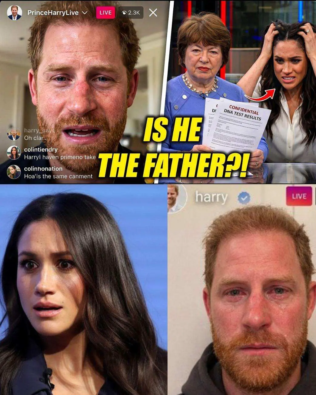 š±š¤Æš„ IN A DEVASTATING EXPLOSIVE INTERVIEW, Prince Harry was reportedly left in tears as biographer Angela Levin unmasked explosive secrets about his children, Archie and Lilibet. Alleging dark mysteries surrounding their births, heated royal lineage disputes, and calculated manipulations by Meghan, Levinās claims threaten to incinerate the carefully crafted Sussex narrative.