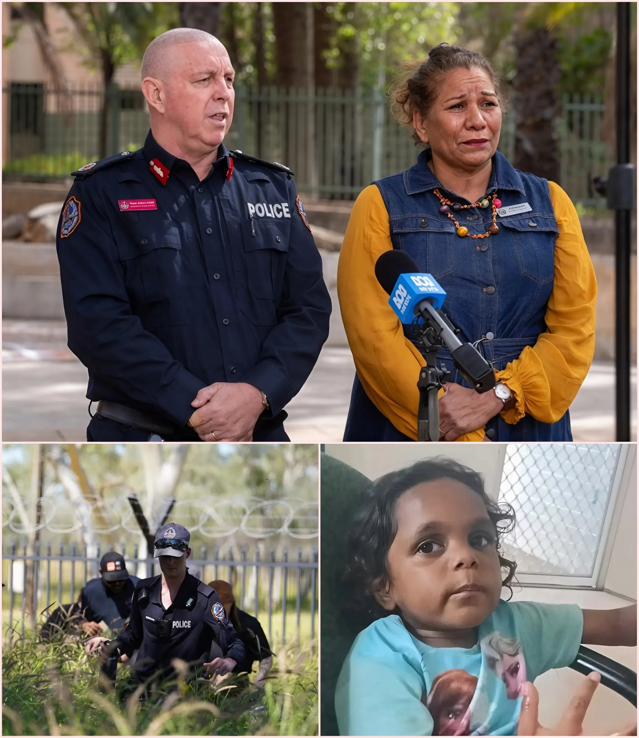 CCTV Footage Revealed!!! 💔 After more than two days of pain and waiting, the mother broke down in tears after police released the final moments of her missing 5-year-old daughter, Sharon, from a remote area of the Northern Territory