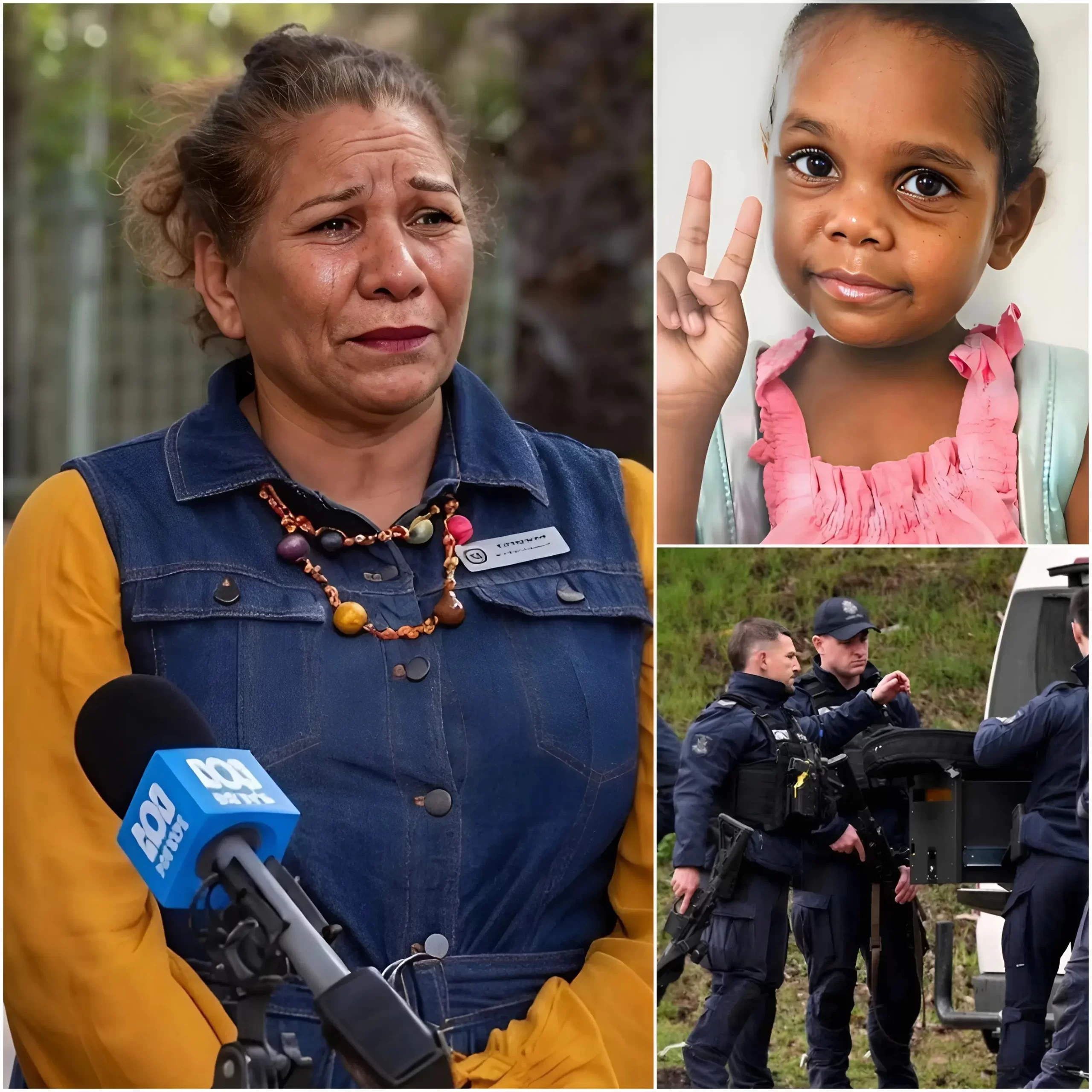 “MY BELOVED DAUGHTER, PLEASE COME BACK TO ME…” 💔 A heartbreaking cry as CCTV footage capturing little Sharon is released! The search for the missing 5-year-old girl in Australia’s Northern Territory has entered a haunting new chapter.