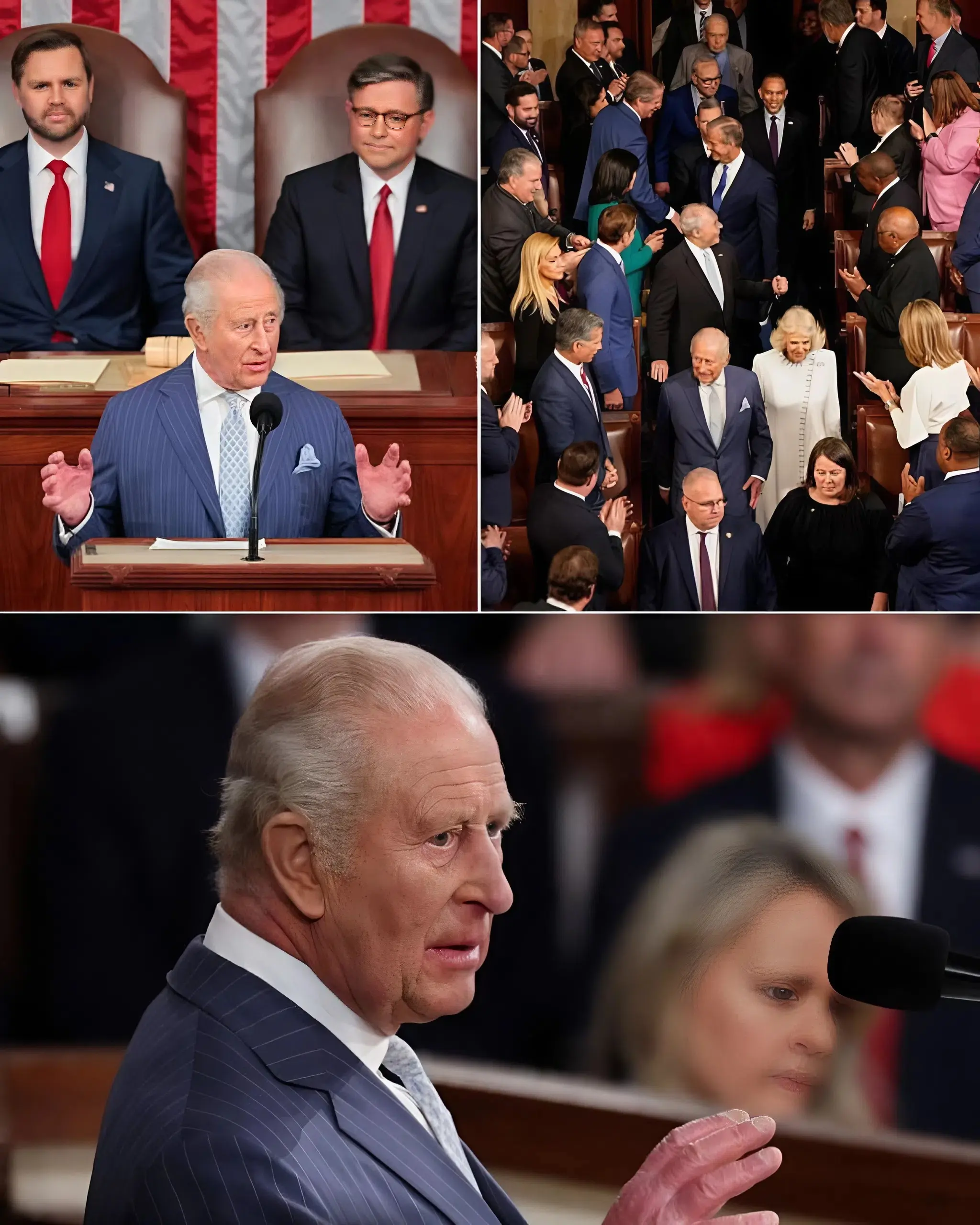 🚨 “NO MORE DIPLOMATIC SOFT TALK — KING CHARLES STOOD BEFORE CONGRESS AND DELIVERED HARD TRUTHS THE ROOM COULDN’T IGNORE.” In a moment packed with history and tension, King Charles III took the floor before the U.S. Congress — and didn’t hold back.