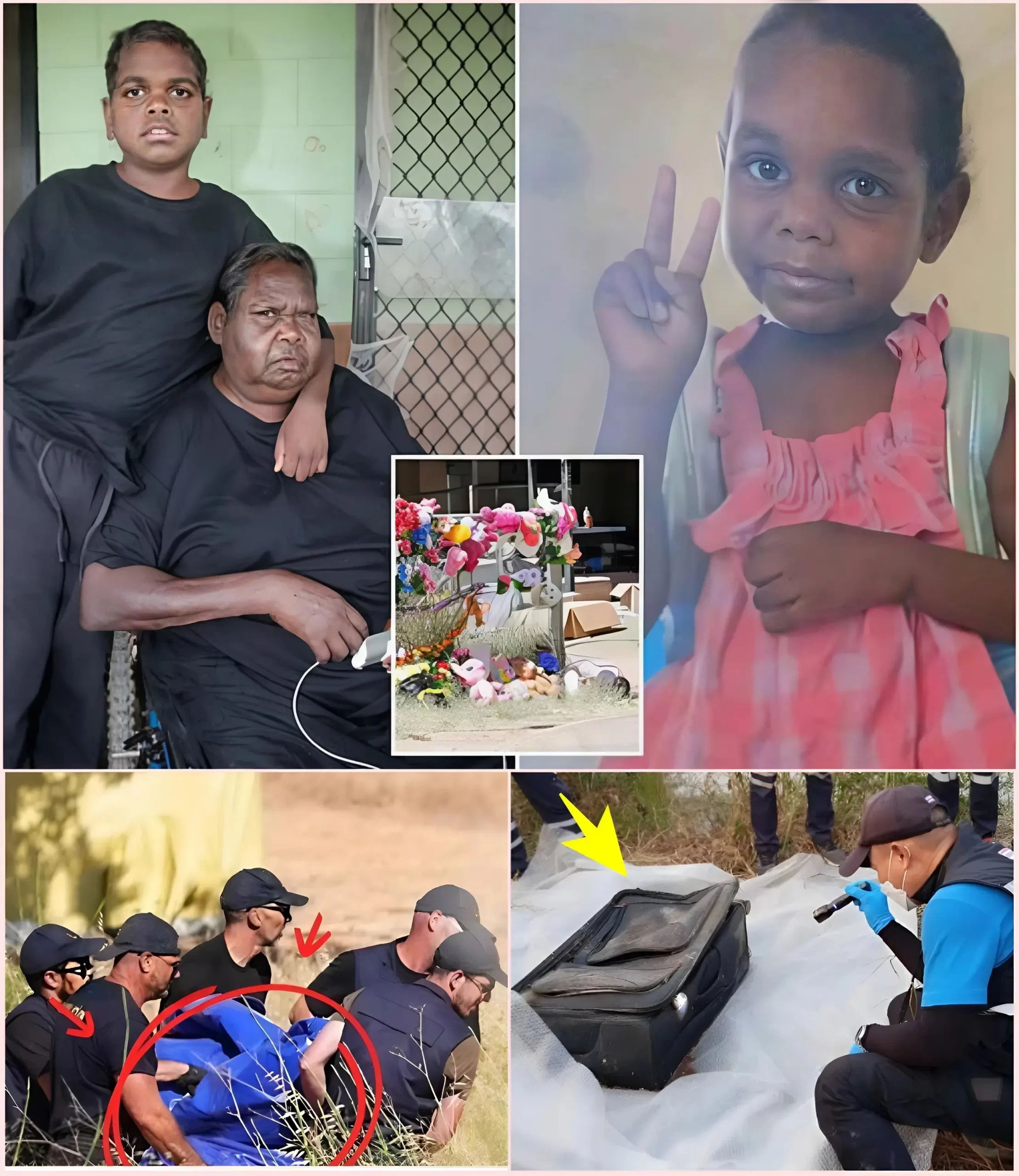 “NOW GO HOME TO YOUR MOTHER, LITTLE GIRL” 💔 Australian police announced today that as soon as DNA test results confirmed Jefferson Lewis at the scene where Sharon Granites’ body was found, the entire atmosphere in the room changed. A somber, somber atmosphere permeated Northern Australia, leaving viewers heartbroken.