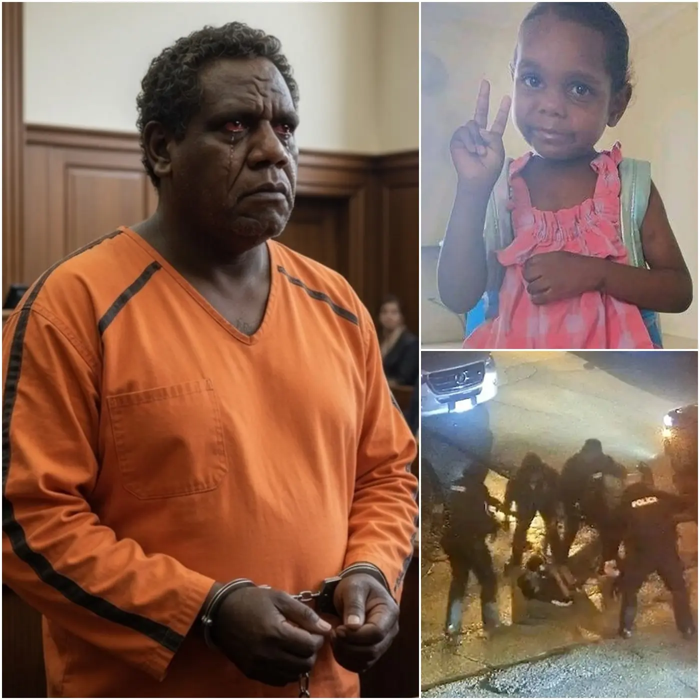 “I’VE BEEN FRAMED!” 🔴 During his first court appearance after being convicted over the d.e.a.th of 5-year-old Sharon Granites in Alice Springs, 47-year-old Jefferson Lewis stunned the courtroom by fiercely proclaiming his innocence and accusing police of trying to force a confession to hide their own failures and calm public outrage…