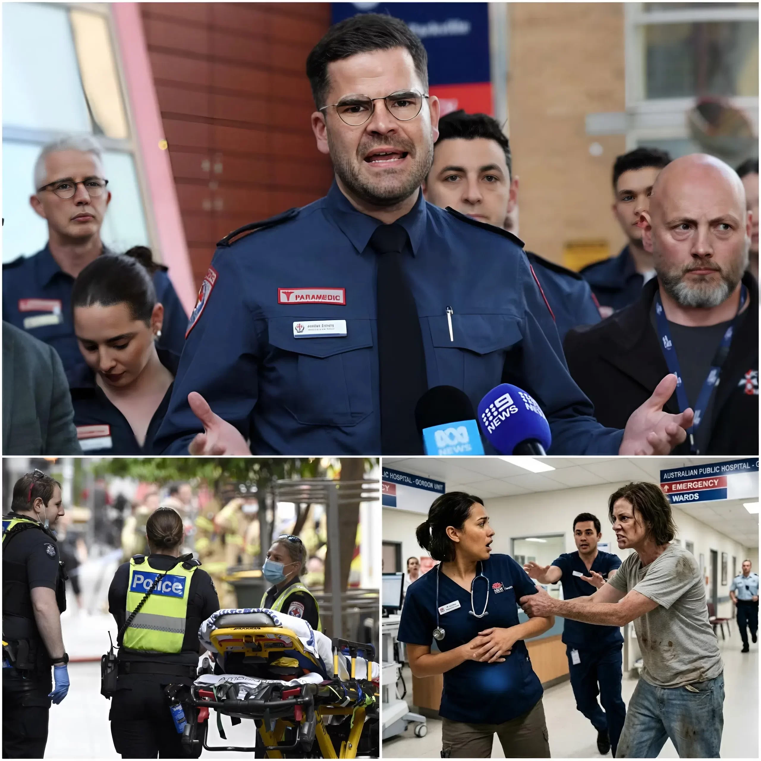 π¨ BREAKING NEWS SPARKING OUTRAGE ACROSS AUSTRALIA π¨ βWE WILL NOT SACRIFICE THE LIVES OF OUR PARAMEDICS TO SERVE PEOPLE WHO ARE WILLING TO ATTACK THEM.β