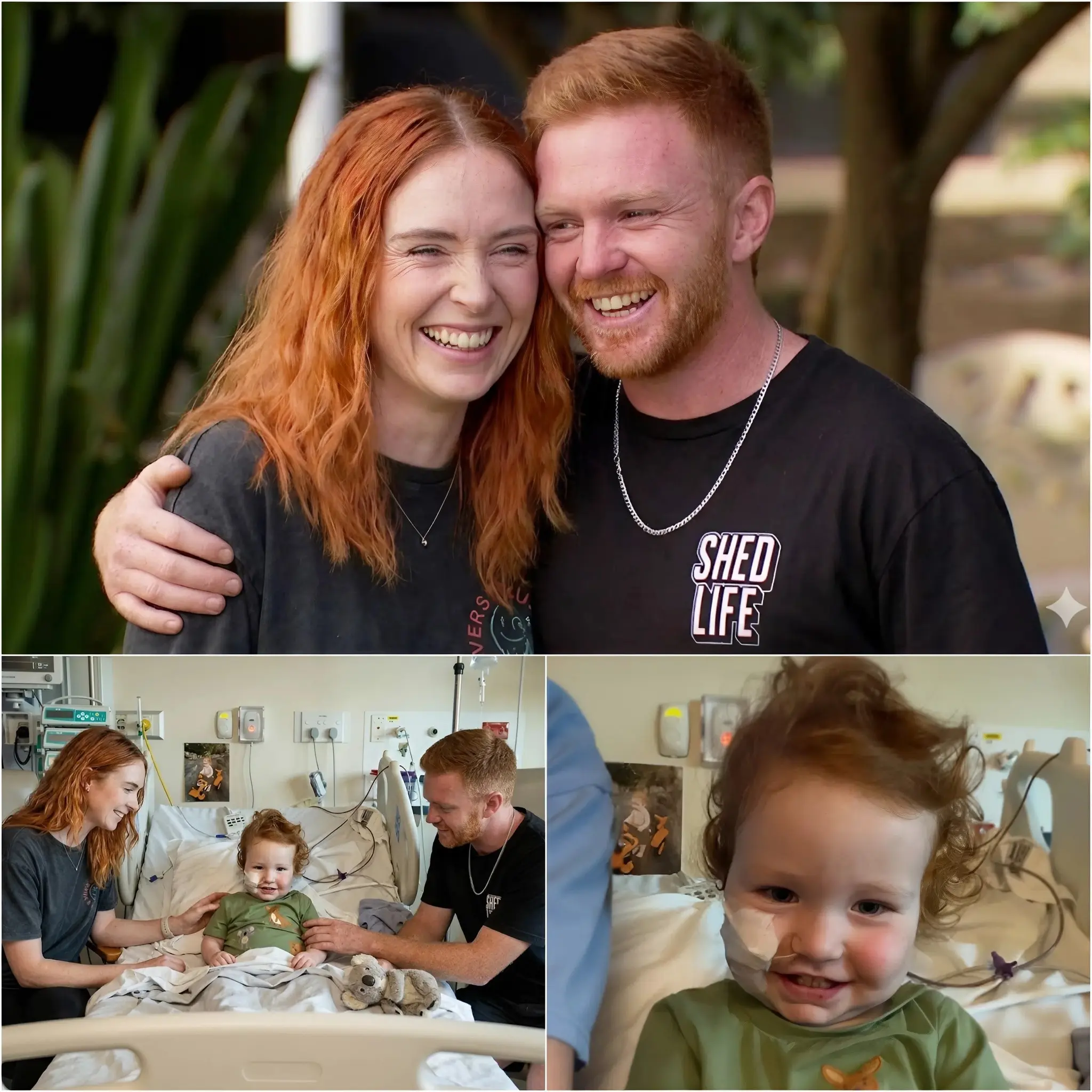 15 MINUTES AGO 🚨 “I’m truly grateful to everyone who prayed for my son.” Katie Robinson, alongside the father of 14-month-old Dustin “Dusty” Wildman, broke down in tears as they shared that their son had finally regained consciousness after surviving a critical condition caused by a single moment of Katie’s carelessness.