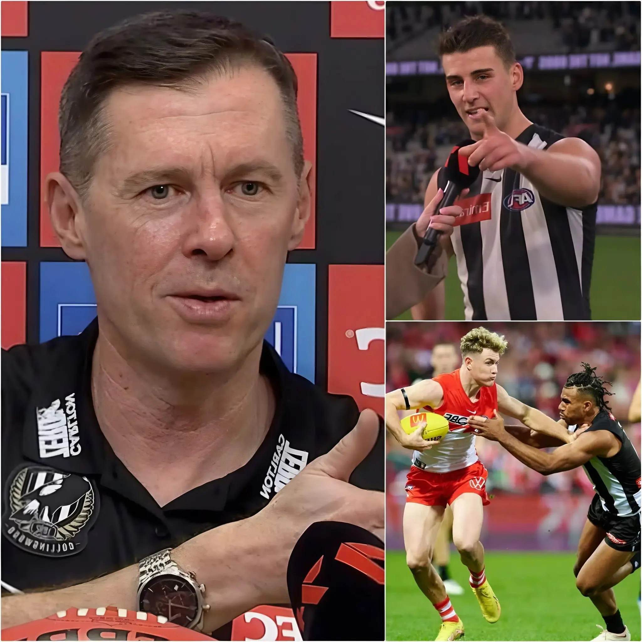 π¨ βTHIS WILL BE THE LAST TIME HE EVER PLAYS FOR Collingwood β β Head coach Craig McRae has officially announced that one player has been removed from the Collingwood squad and confirmed that he will never call him back again.