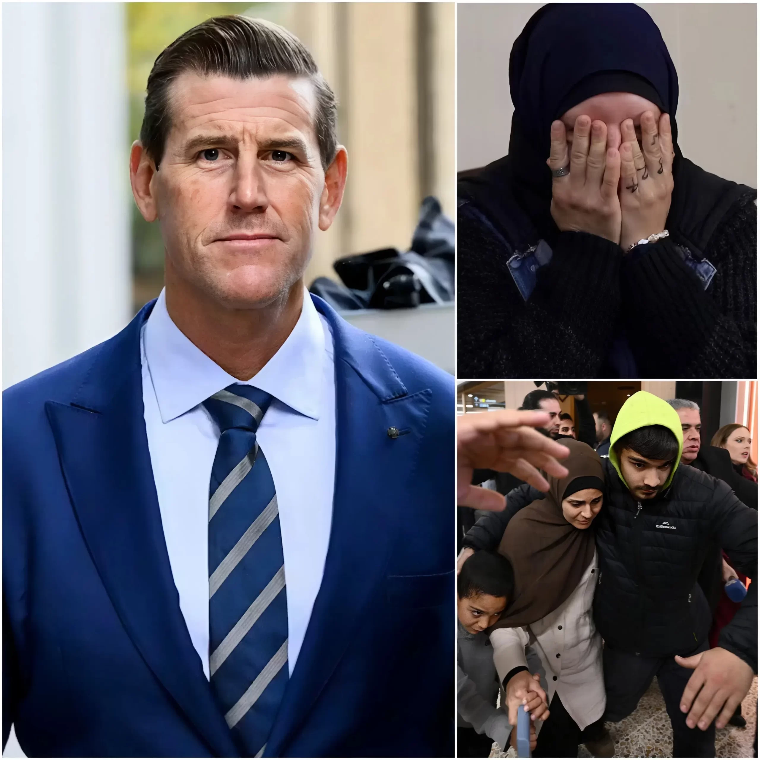 HOT UPDATE THIS MORNING đ¨ Military hero Ben Roberts-Smith has triggered a massive public meltdown with his most blistering attack yet, brutally âwelcomingâ the three I.S.I.S brides who just landed in Australia demanding full citizenship.
