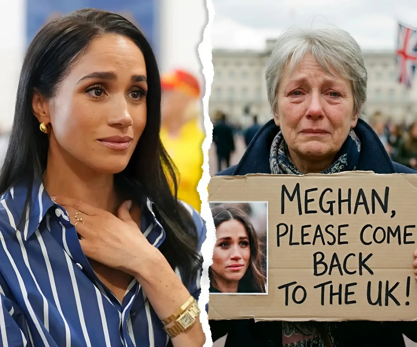 80% of the British public want Meghan Markle to return to Buckingham Palace.” In a recent sharing, Meghan Markle believes that the entire British population, especially women, deeply desires her return to the Royal Family.