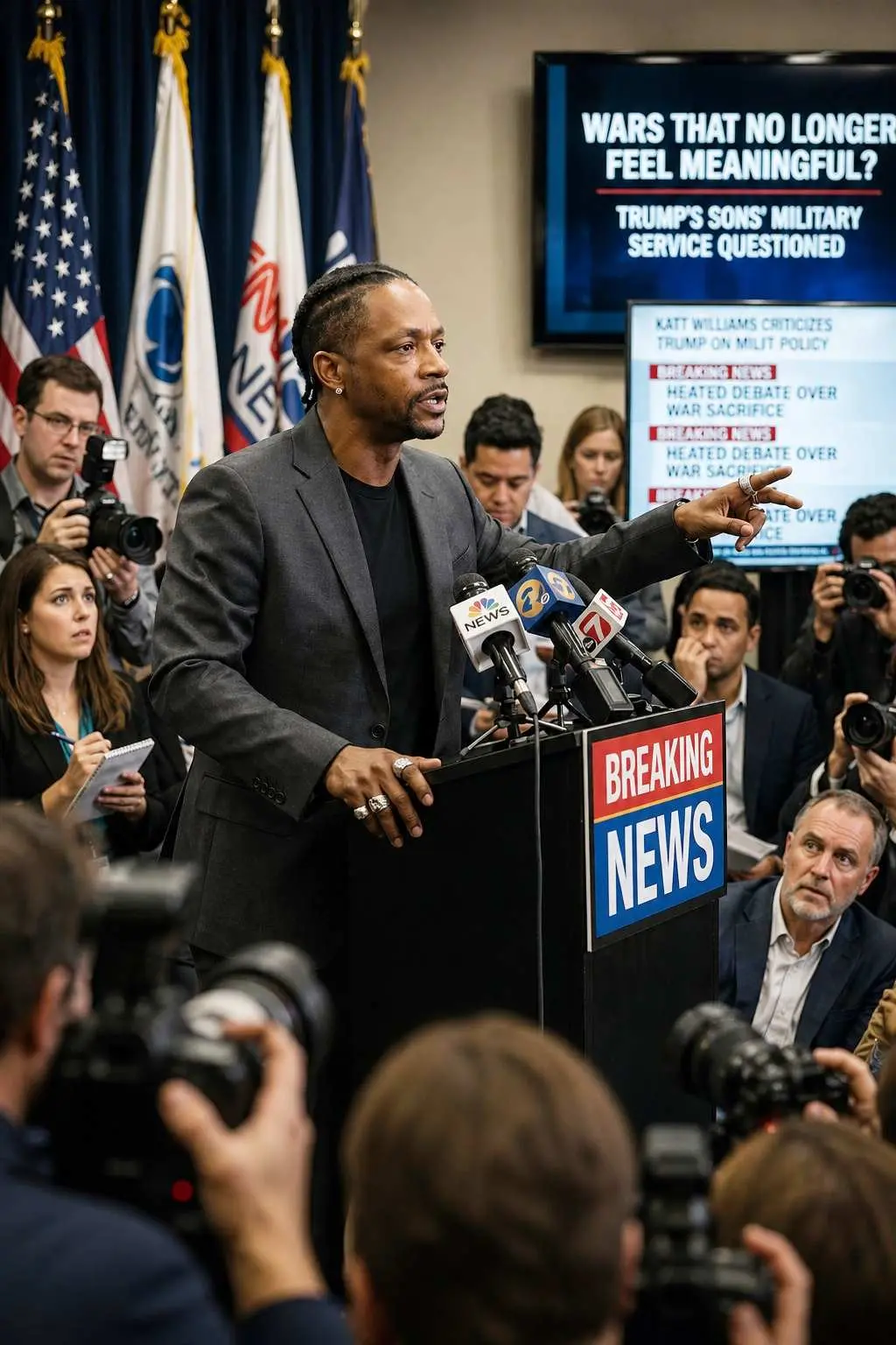 đ„đ° KATT WILLIAMS JUST SAID SOMETHING ABOUT WARâAND NOW ALL OF AMERICA IS DIVIDED đł