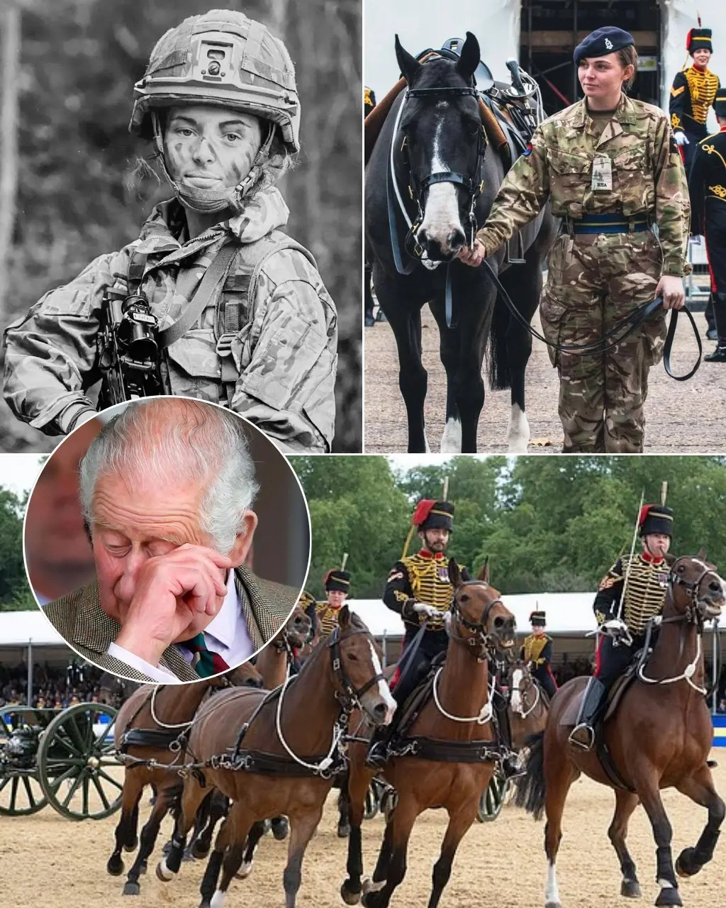 “She passed away doing what she loved.” 💔🐎 Those heartbreaking words from Ciara Sullivan’s devastated mother are moving thousands after the tragic death of the 24-year-old soldier at the Royal Windsor Horse Show attended by King Charles.