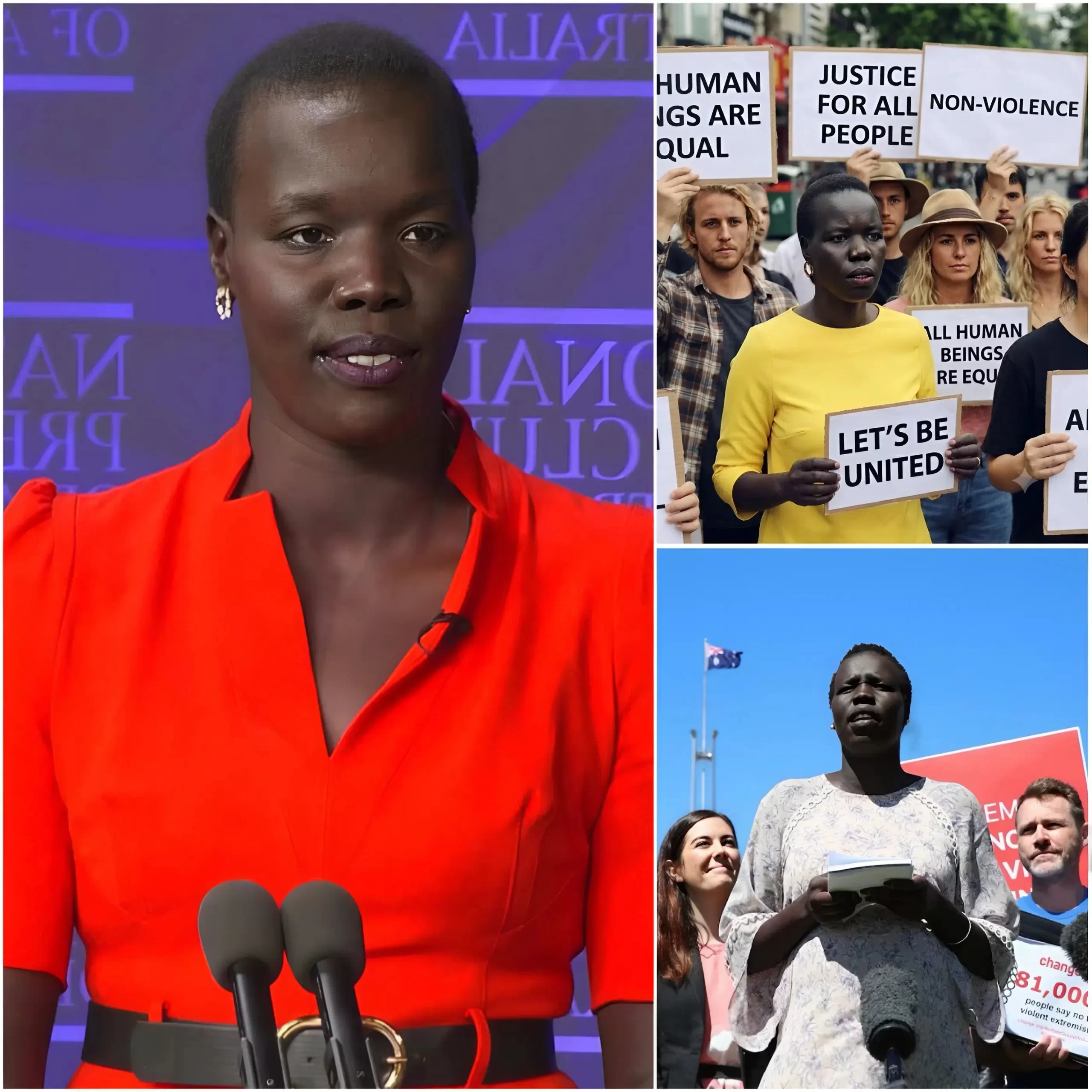 BREAKING NEWS 🚨 “I WILL LEAVE AUSTRALIA AND NEVER RETURN.” — Prominent Australian lawyer Nyadol Nyuon has shocked the public after announcing that she will renounce her Australian citizenship, return the Medal of the Order of Australia (OAM) she once received, and officially leave the country she once considered her home.