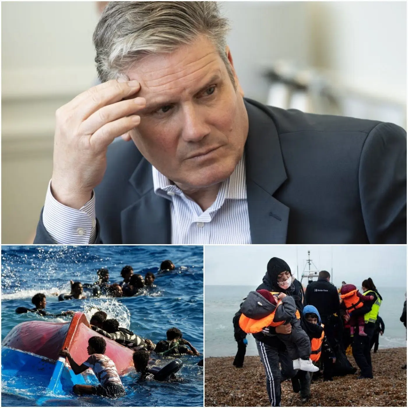 🚨 SHOCKING: Fourteen migrants have trag!cally drowned after their small boat collided with a coast guard vessel during a high-speed chase with UK COAST GUARD. This heartbreaking incident has sparked Outrage and questions about b0rder security. How could this tragedy have been prevented?