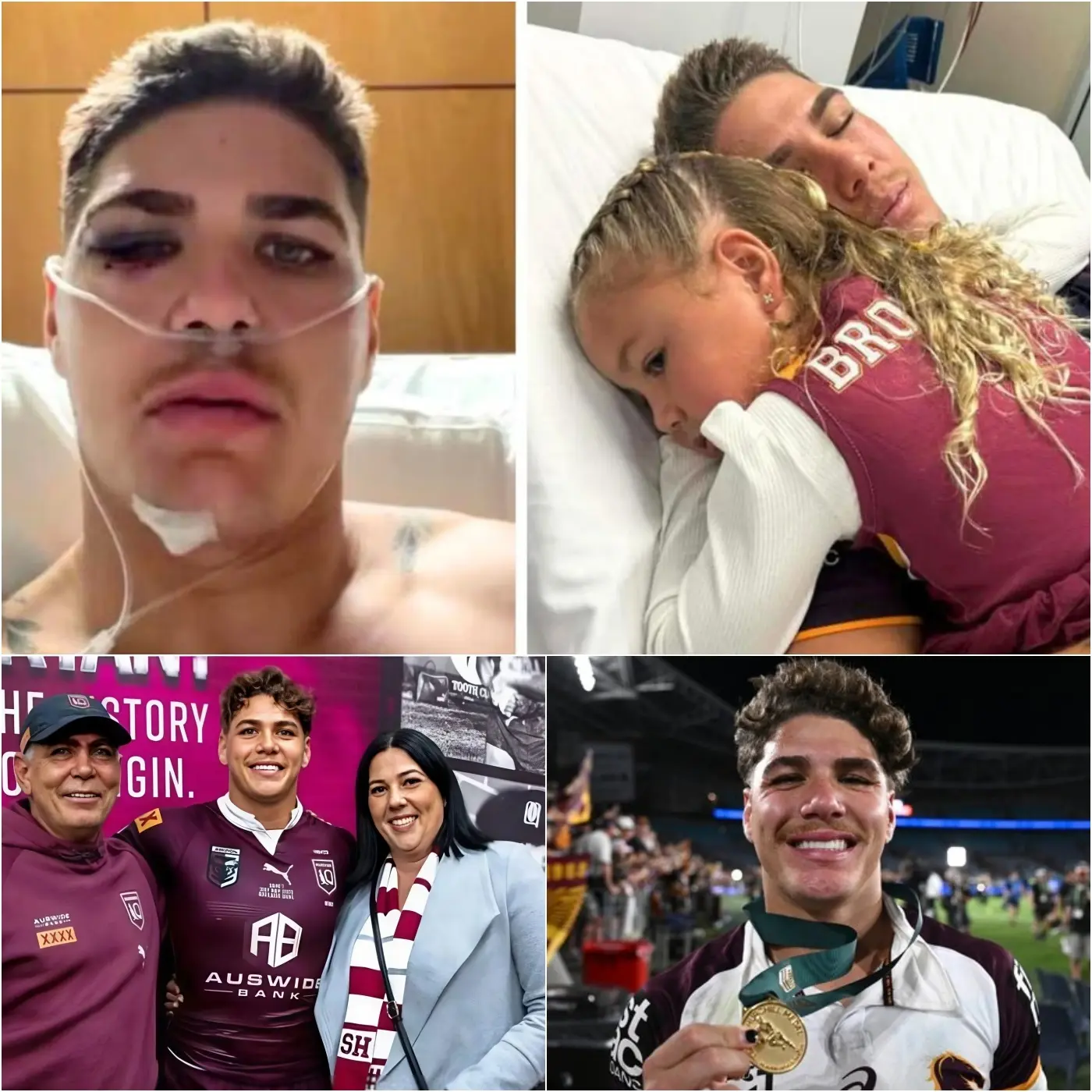 “TRUE FANS STAND BY THEIR TEAM THROUGH EVERY STORM, NOT JUST THE VICTORIES!” — As the Brisbane Broncos continue to spiral after another heartbreaking defeat, Reece Walsh’s mother left the entire press conference speechless when she broke down in tears and declared
