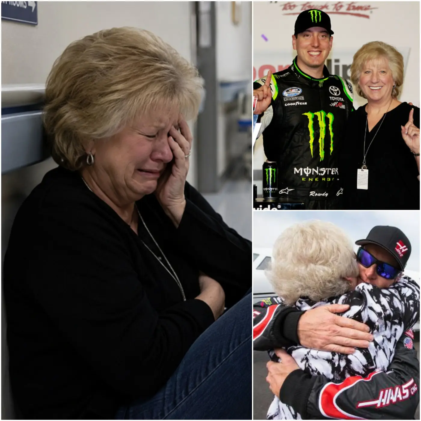 “WHY DID MY SON DO THIS? DO YOU KNOW WHAT HE SAID BEFORE HE CLOSED HIS EYES…?” 🚨🥲🏁Kyle Busch’s mother was