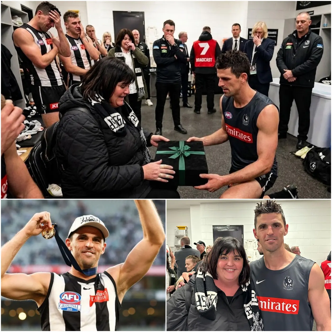 ❤️ EMOTIONAL MOMENT: Scott Pendlebury surprises the entire AFL world and brings everyone to tears with the “special”