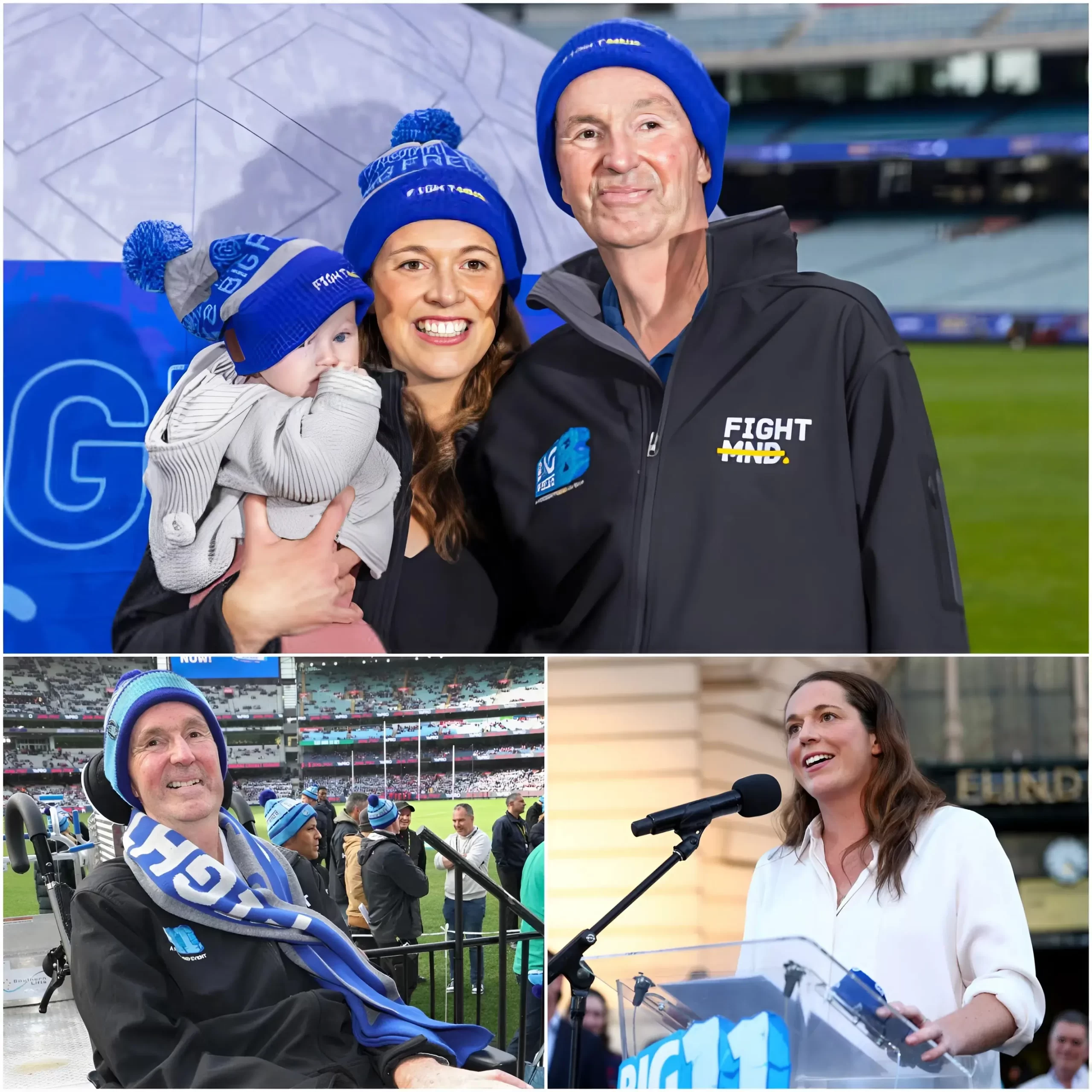 💔 AN EMOTIONAL MOMENT IN AFL HISTORY: Neale Daniher’s daughter has finally broken her silence with a heartbreaking confession — “I can’t hide the truth any longer. My father was an incredibly courageous man, and I promise I will carry out his final wish.”