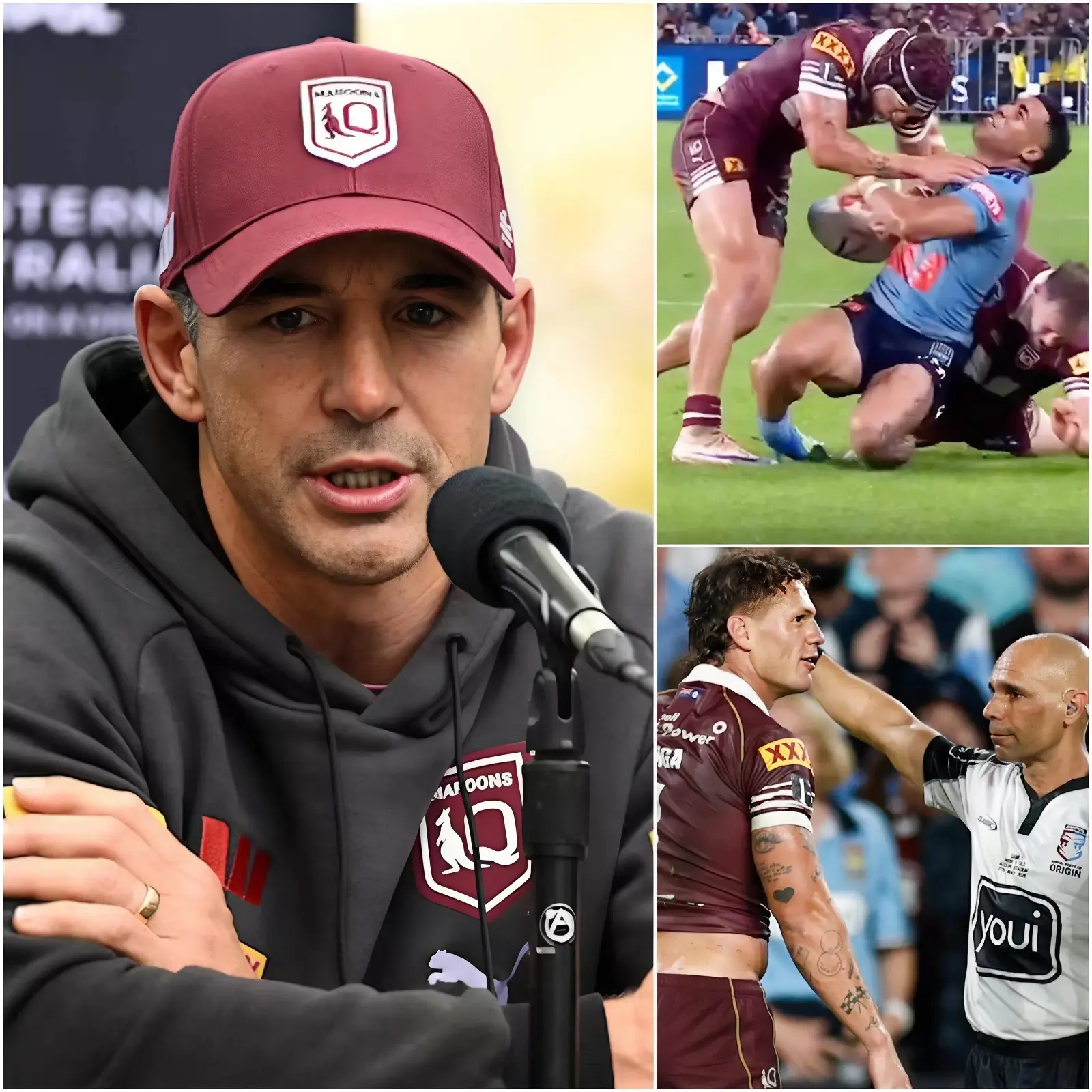 🚨 “GET THE HELL OUT OF HERE, YOU TRAITOR!” In a moment of pure rage, Queensland Maroons coach Billy Slater has delivered one of the most explosive declarations in State of Origin history — vowing to permanently exile one player from the Maroons squad forever.