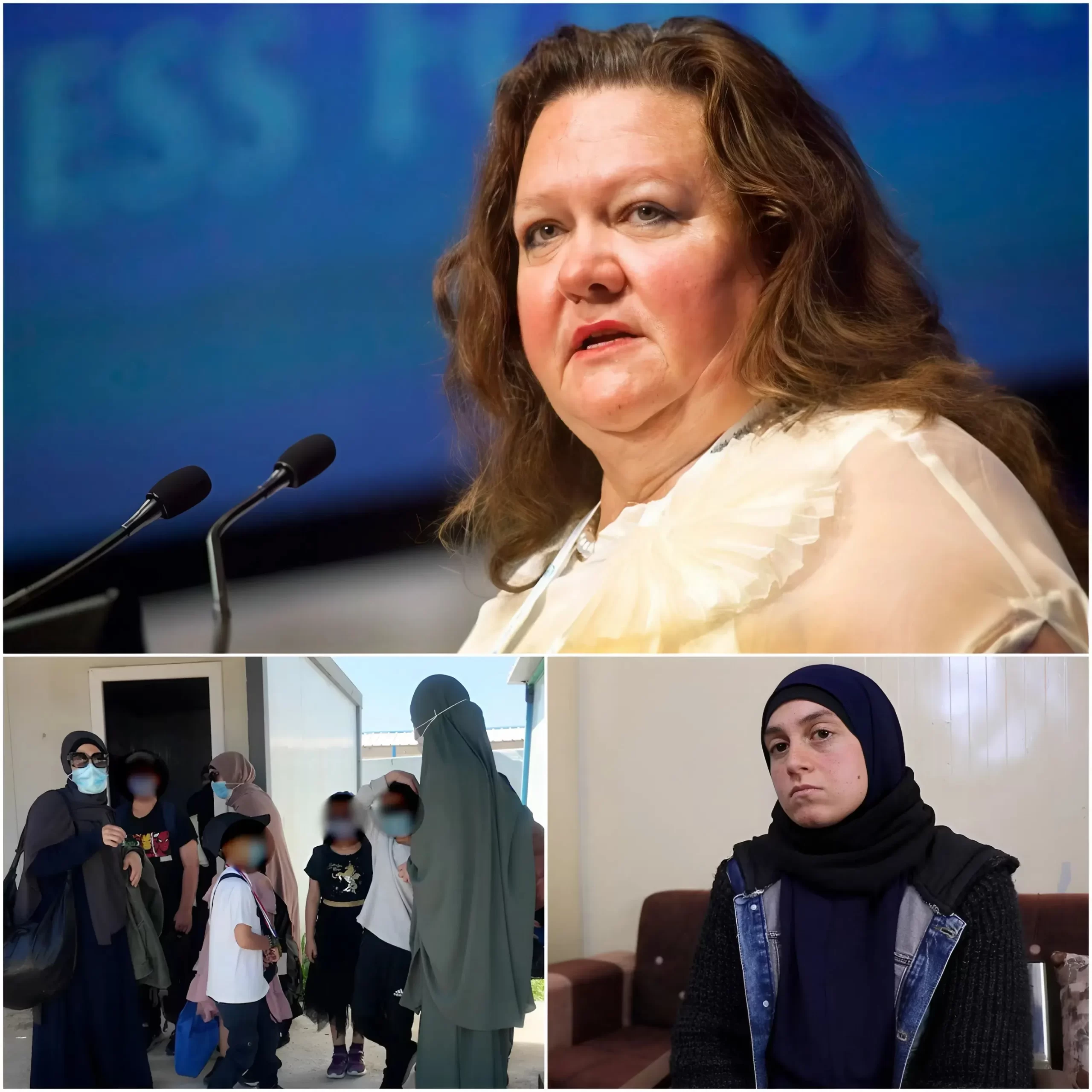 🚨 SHOCKWAVE ACROSS AUSTRALIA: “Ban them all before it’s too late.” Australian billionaire Gina Rinehart has ignited a fierce national debate after demanding a complete ban on all ISIS brides returning to Australia and calling for their passports to be permanently revoked.