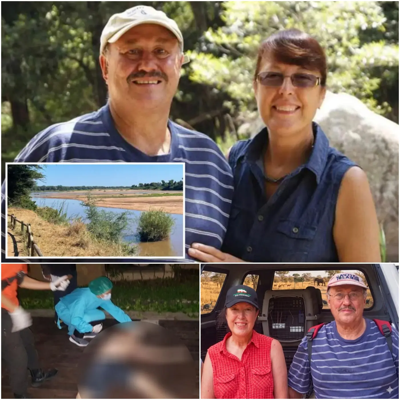 🚨😱 “THIS WAS NEVER JUST A DOUBLE M.U.R.DER…” — Investigators searching the crocodile-infested waters where Ernst and Dina Marais