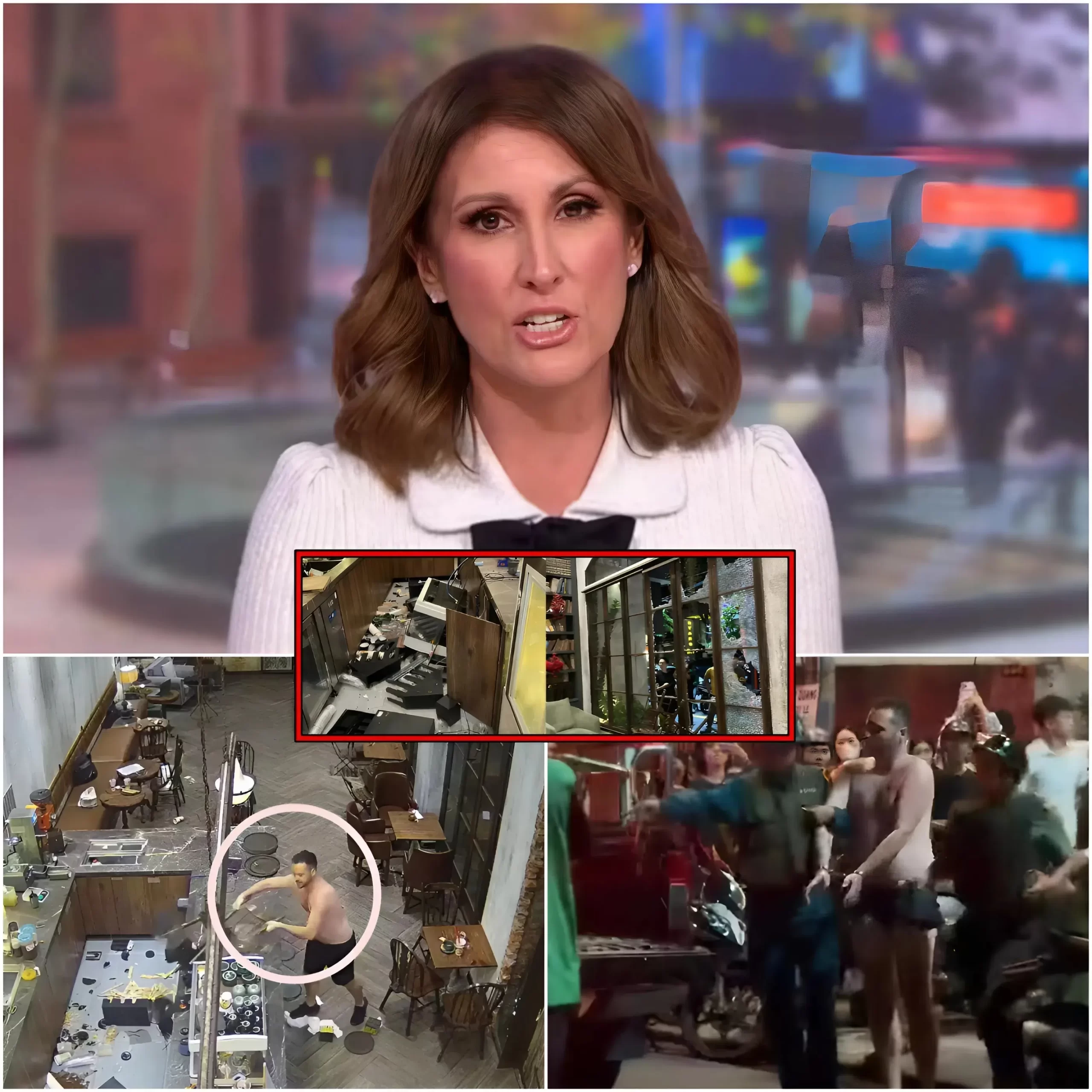 🚨 JUST IN THIS MORNING: Australian television host Natalie Barr has ignited fierce debate after speaking out about an incident in which an Australian man allegedly went on a destructive rampage inside a café in Da Nang, Vietnam, causing extensive damage before being swiftly arrested by local police.
