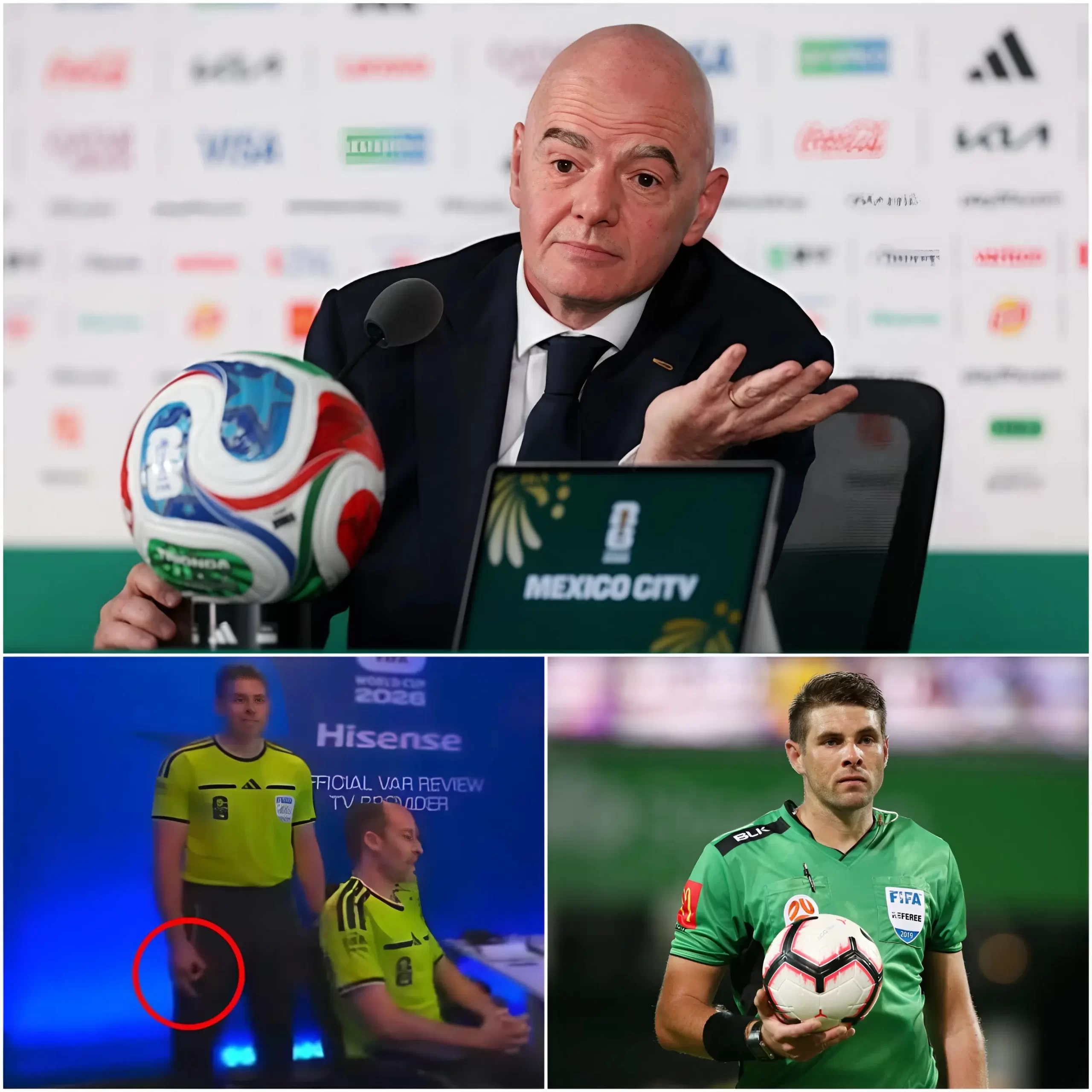 🚨🔥 WORLD CUP 2026 SHOCKER: “REMOVE HIM IMMEDIATELY!” – A major controversy has erupted at the FIFA World Cup after FIFA’s official anti-discrimination partner called for Australian referee Shaun Evans to be removed from the tournament.