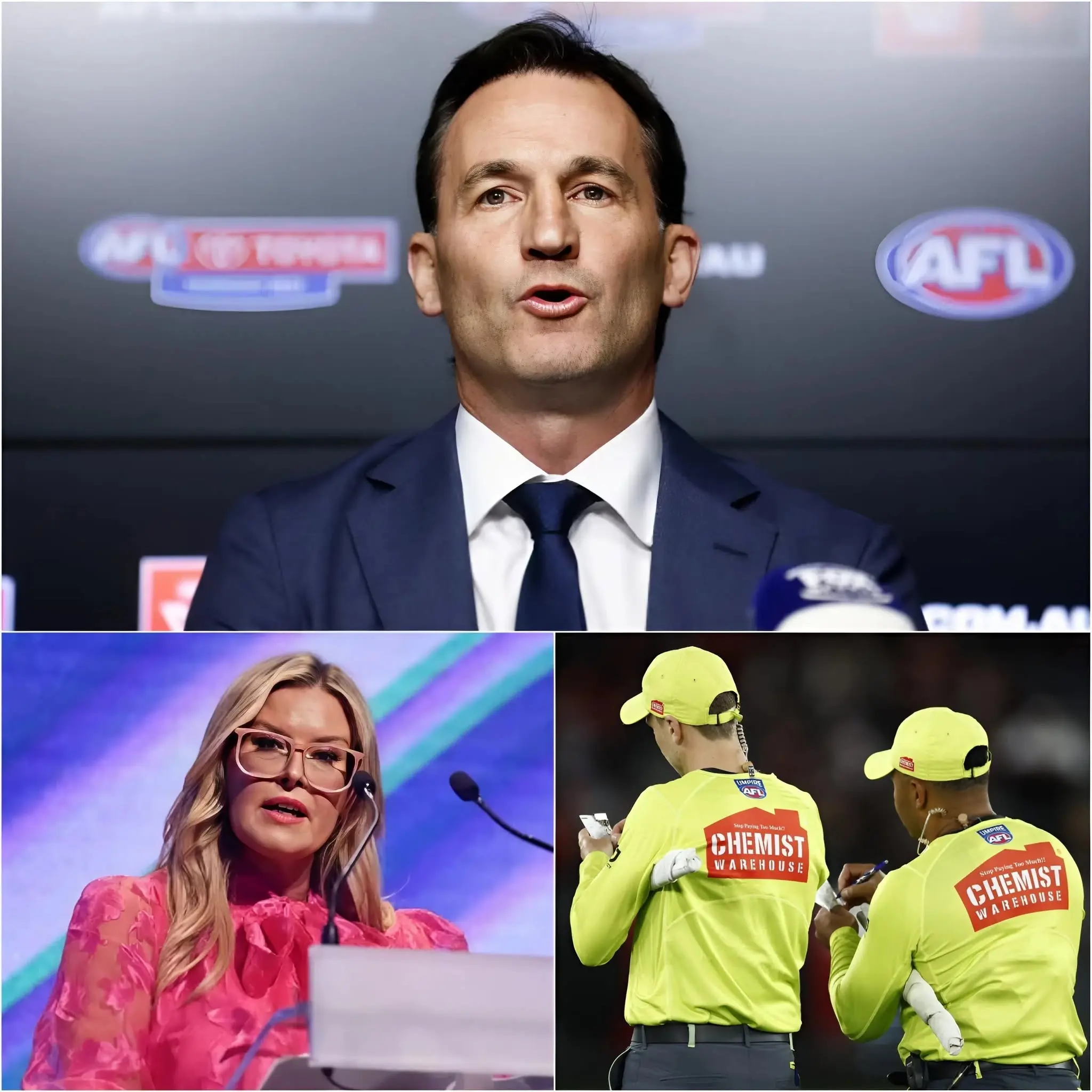 🚨 “THIS WASN’T A MISTAKE — IT WAS A DISGRACE!” AFL CEO Andrew Dillon has reportedly announced what could become the HARSHEST PENALTY IN AFL HISTORY for the officiating team following the controversial Western Bulldogs vs Adelaide Crows clash.